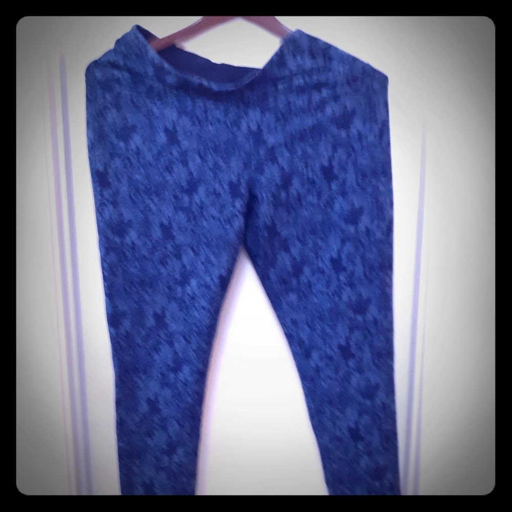 Chico's Zenergy slimming ankle legging blue 8/10